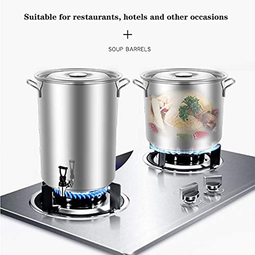 Amazon｜寸胴鍋 大在庫ポット、縦ポット蓋、食品等級304厚のステンレス